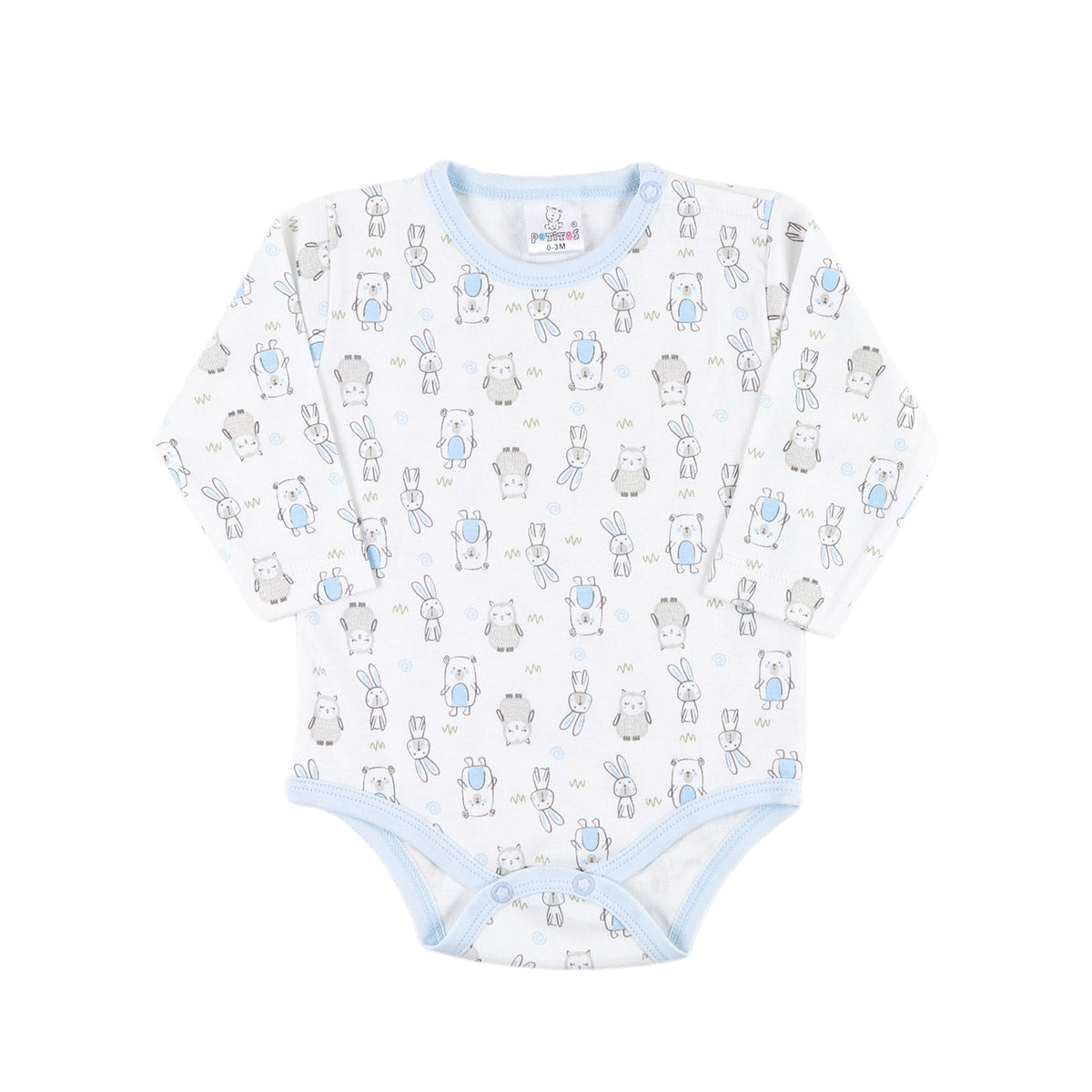 BODY MG LARGA ESTAMPADO OSO 6202*