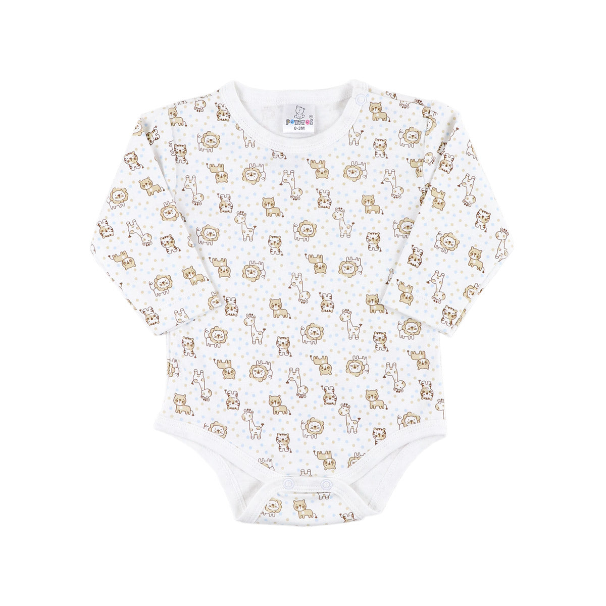 BODY MG LARGA ESTAMPADO SAFARI 6202*