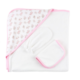 TOALLA FELPA BLANCO/ROS TRENSITO 2363