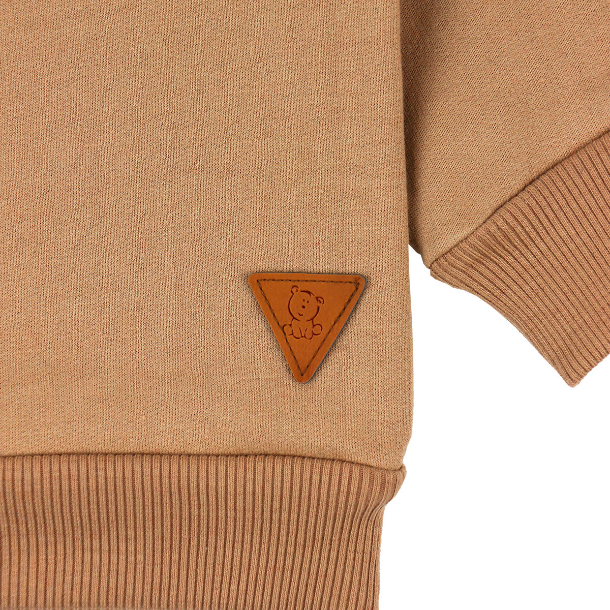 POLERA FRANELA BEIGE 6198