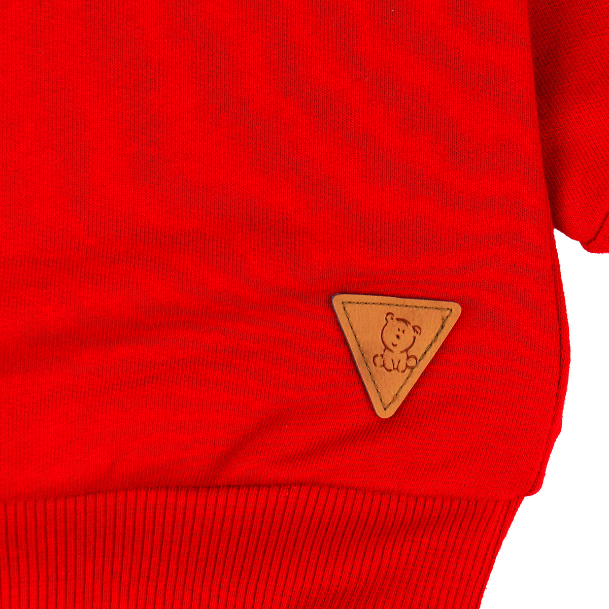 POLERA FRANELA ROJO 6198