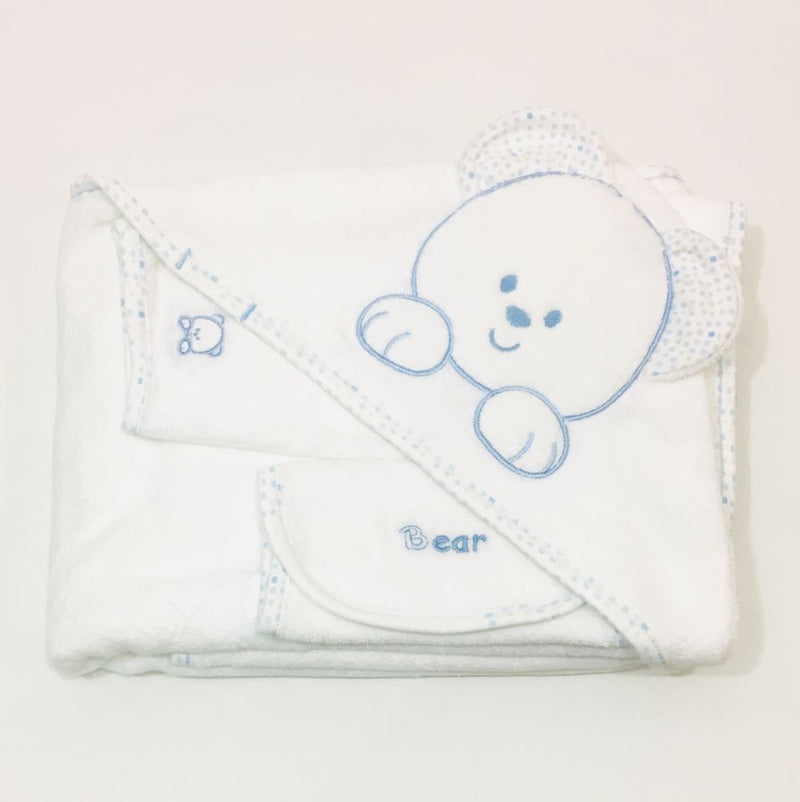 TOALLA DOBLE FELPA OSO BLCEL 1370