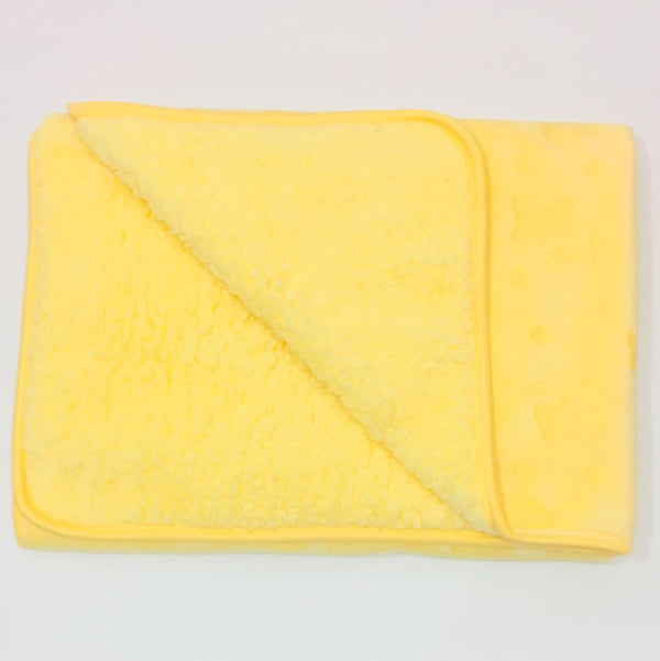 MANTA PELUCHE C/CAPUCHA MAIZ 4777