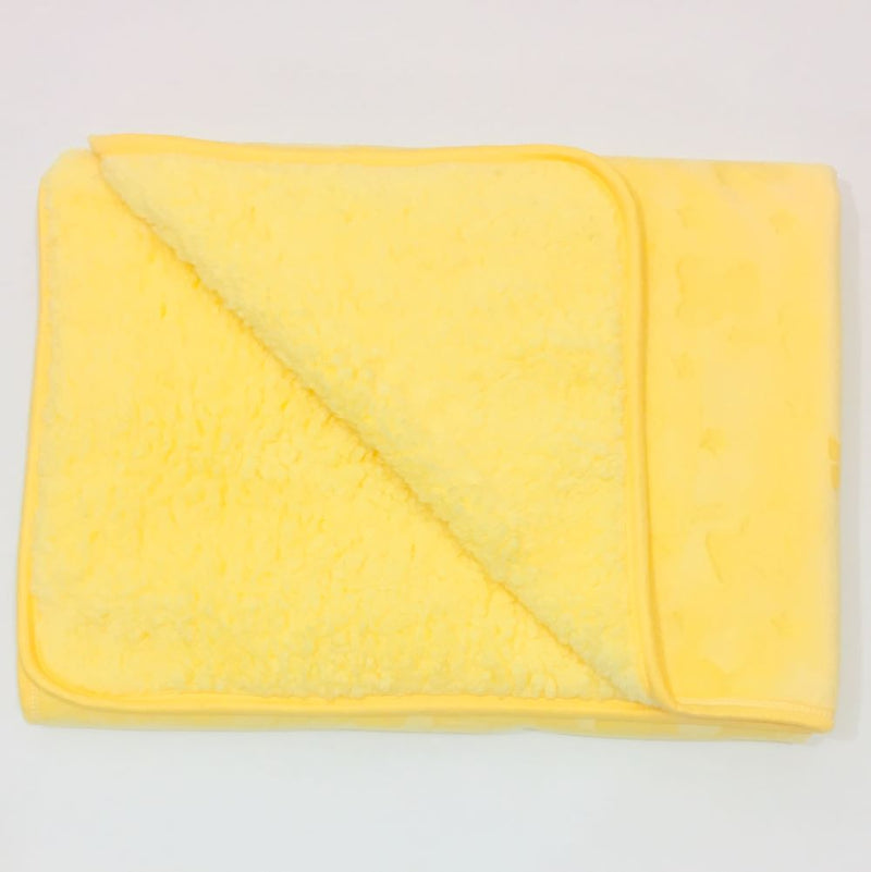 MANTA PELUCHE C/CAPUCHA MAIZ 4777