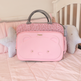 BOLSO PAÑALERO OSO ROSADO