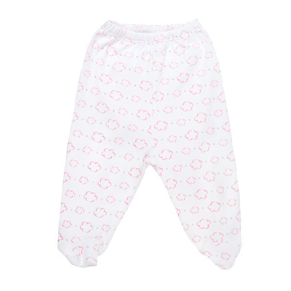 PANTALON C/ PIE ESTAMPADO NUBE ROSADO NNA 6204*