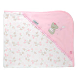 MANTA con Bobos Osita Rosado 4788