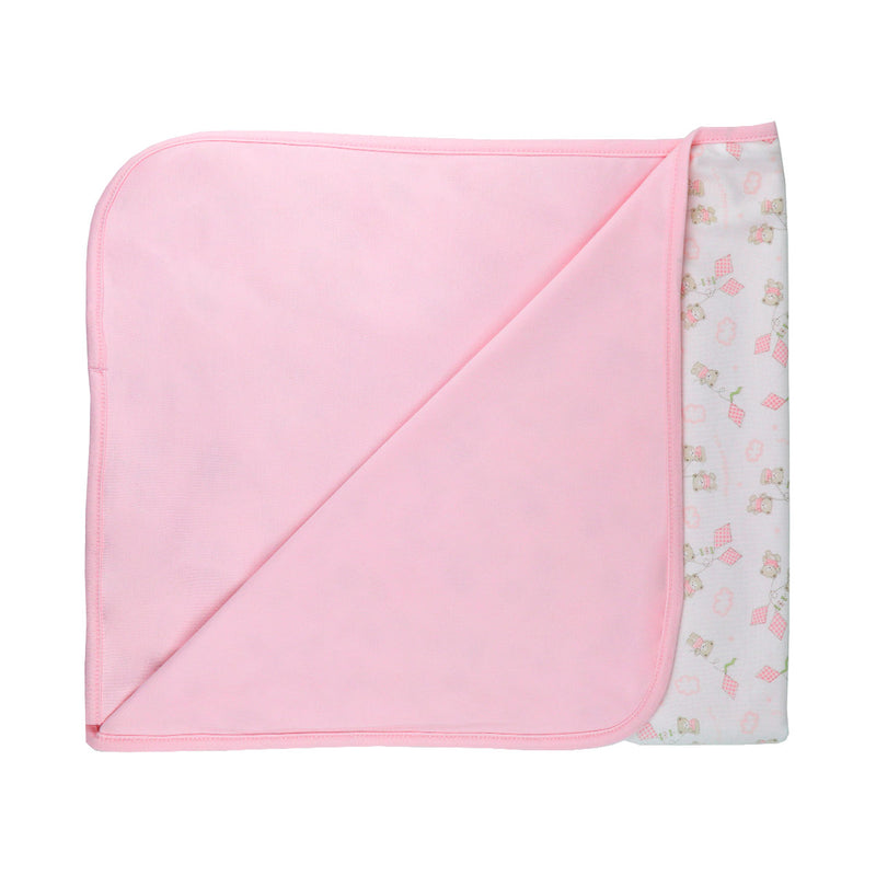 MANTA con Bobos Osita Rosado 4788