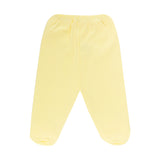 PANTALON BB C/PIE COLOR AMARILLO