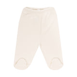 PANTALON BB C/PIE COLOR CREMA