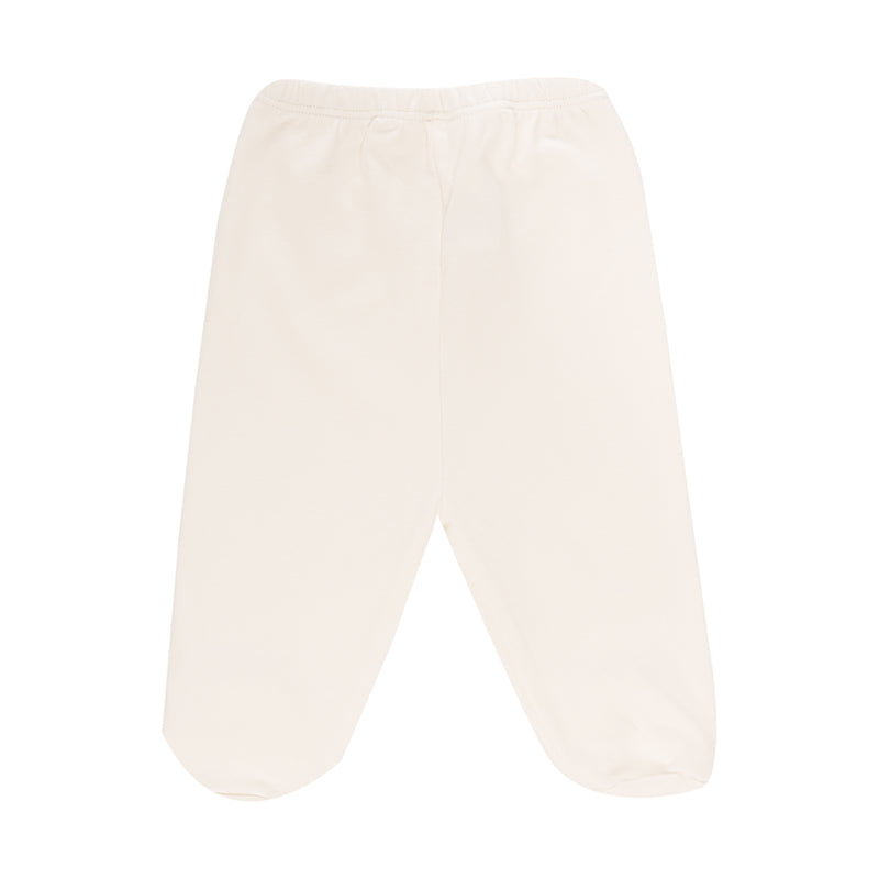 PANTALON BB C/PIE COLOR CREMA