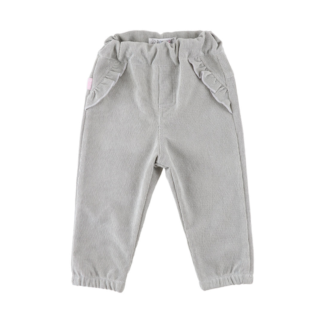 Pantalon Noemi Baby cord Plomo 492010