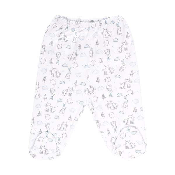 PANTALON C/PIE ESTAMPADO CAT NNO