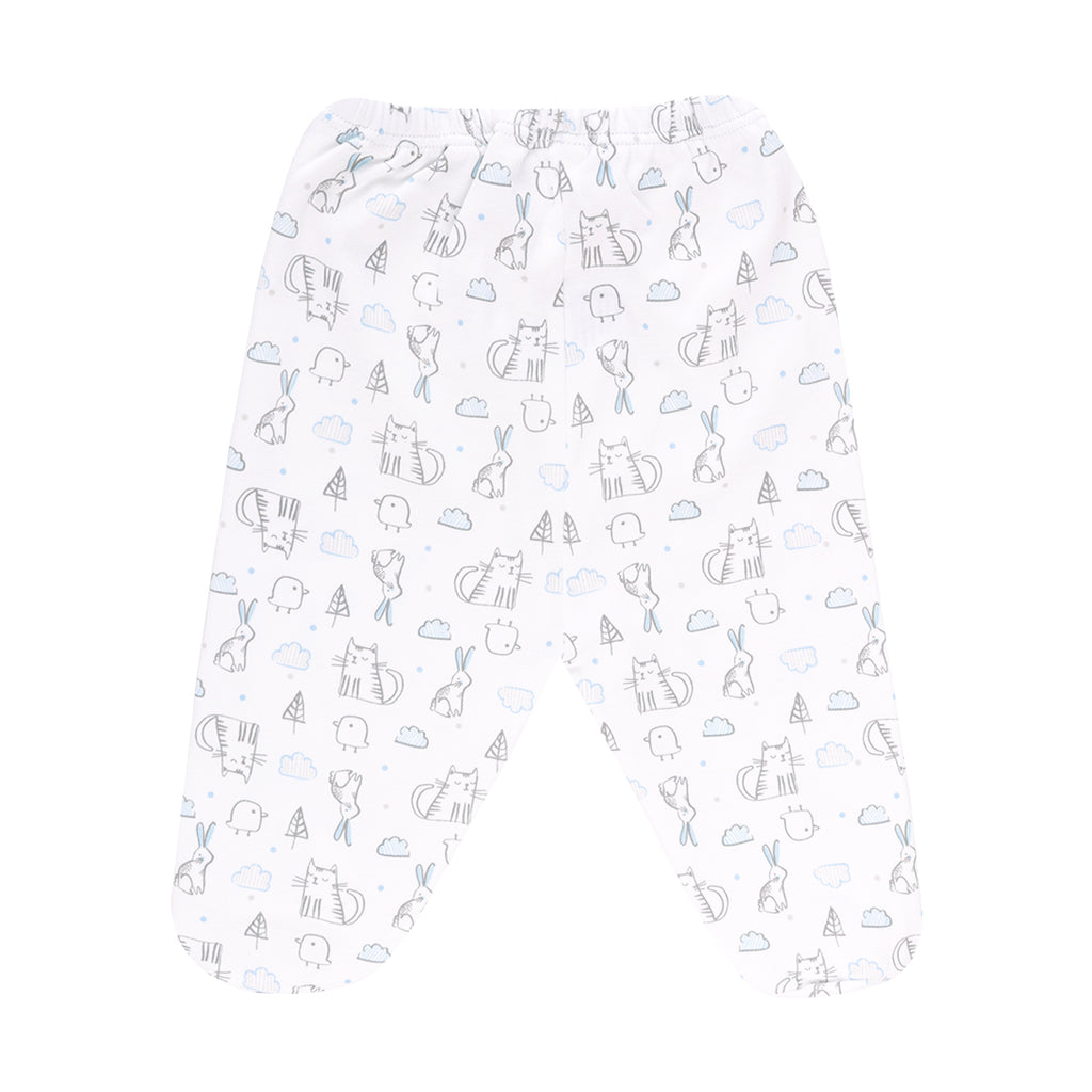 PANTALON C/ PIE ESTAMPADO CAT NIÑO*