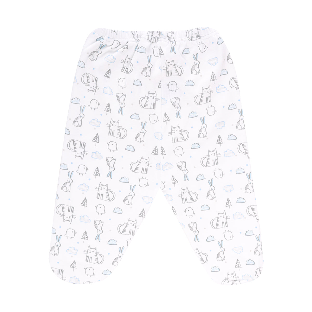 PANTALON C/ PIE ESTAMPADO CAT NIÑO*