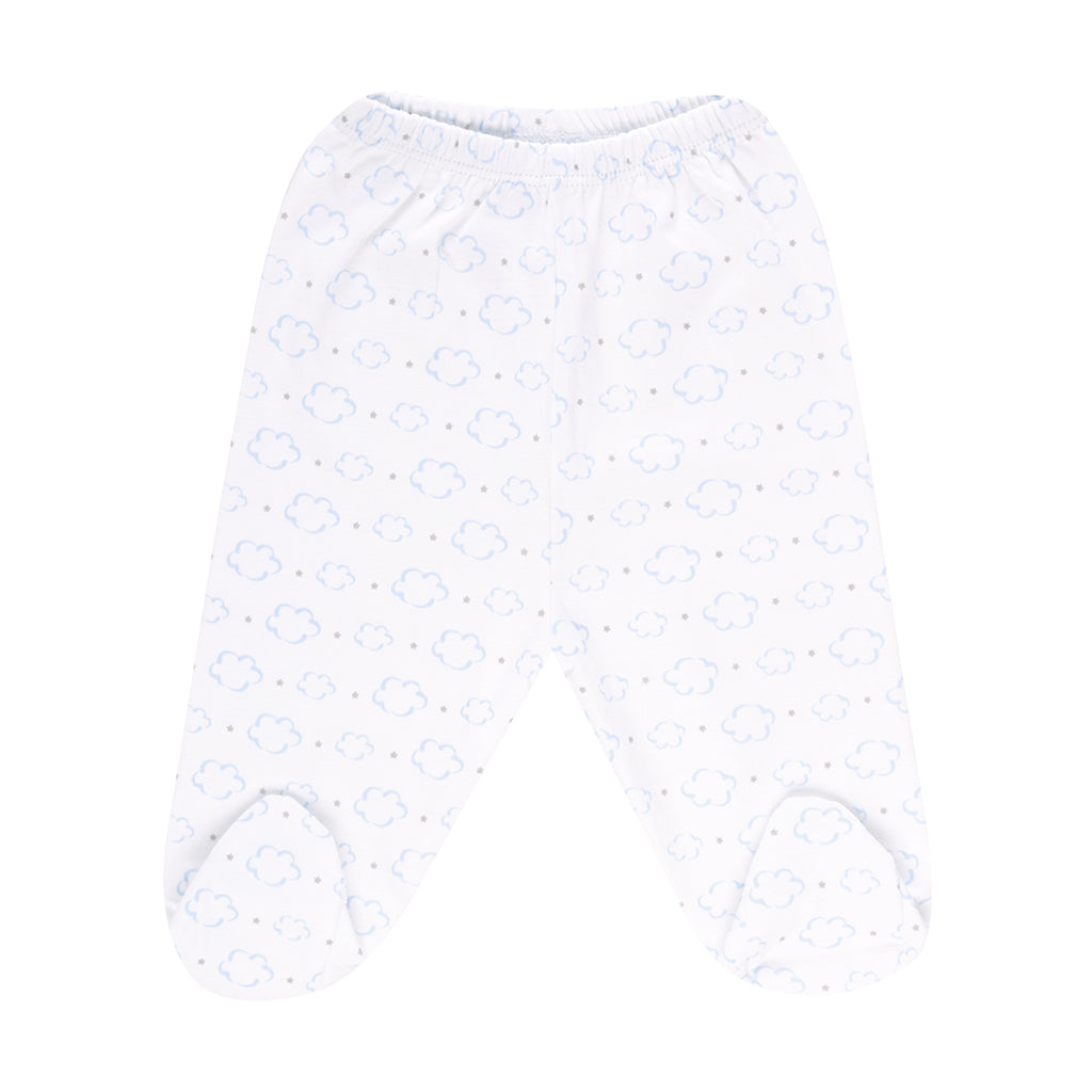 PANTALON C/PIE ESTAMPADO NUBE CEL 6204*