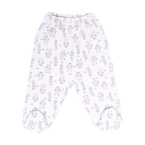 PANTALON C/P ESTAMPADO OSO NNA 6204