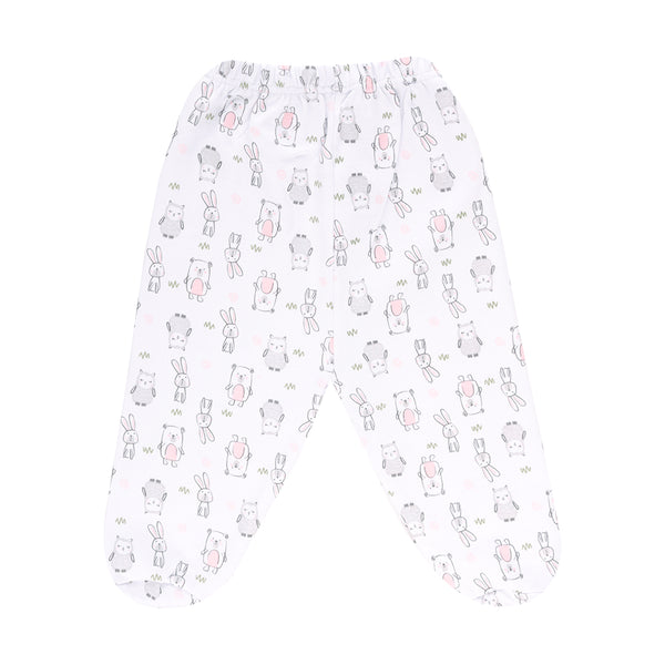 PANTALON C/P ESTAMPADO OSO NNA 6204
