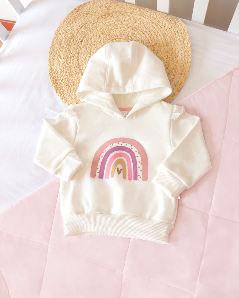 CONJUNTO RAINBOW 2 PIESZAS BLANCO