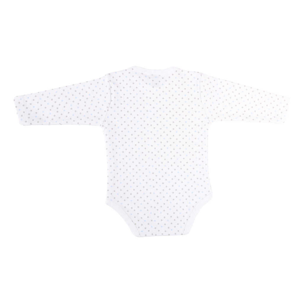 BODY MG LARGA ESTAMPADO PUNTOS NNO 6202*