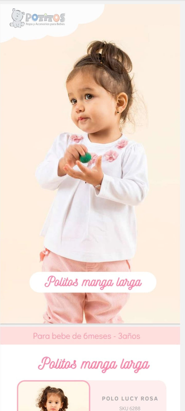 POLO MGL SOFIA  BLANCO 8376