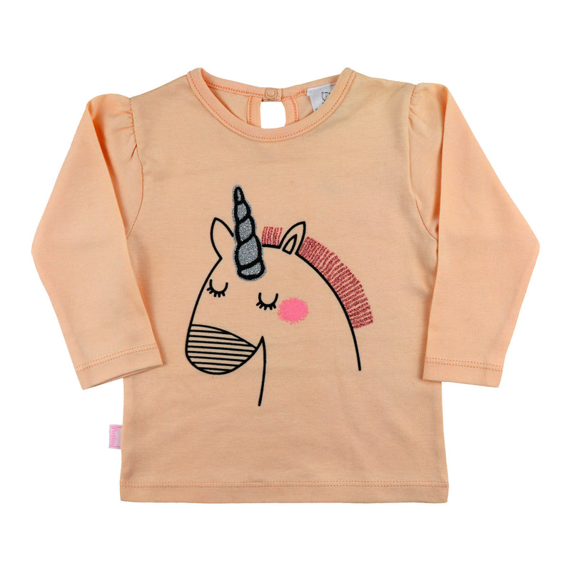 Polo Manga Larga Niña Dana Melon 7317