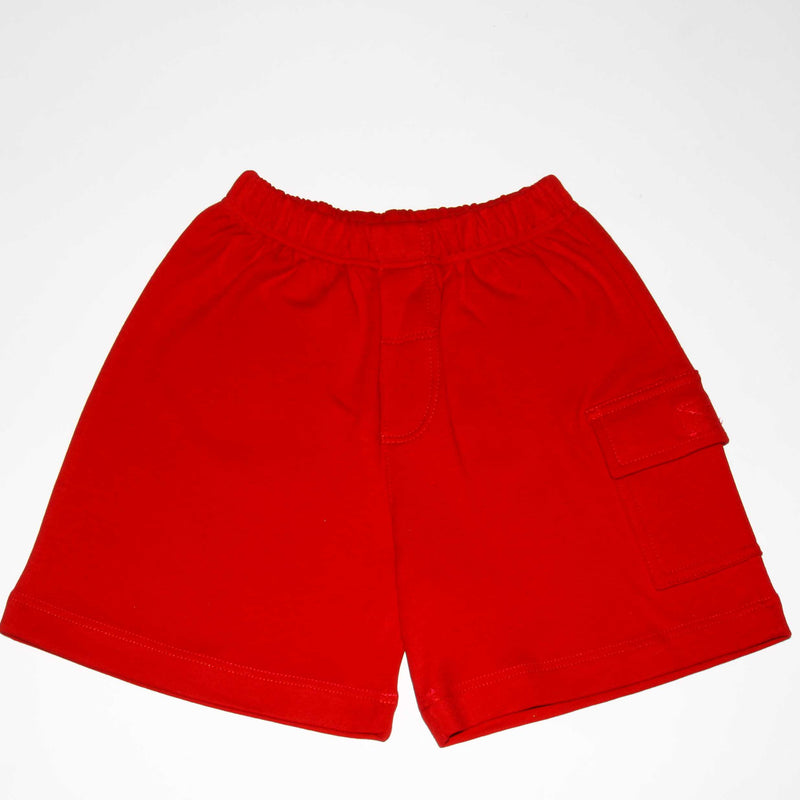 SHORT CARGO ROJO - 2187*