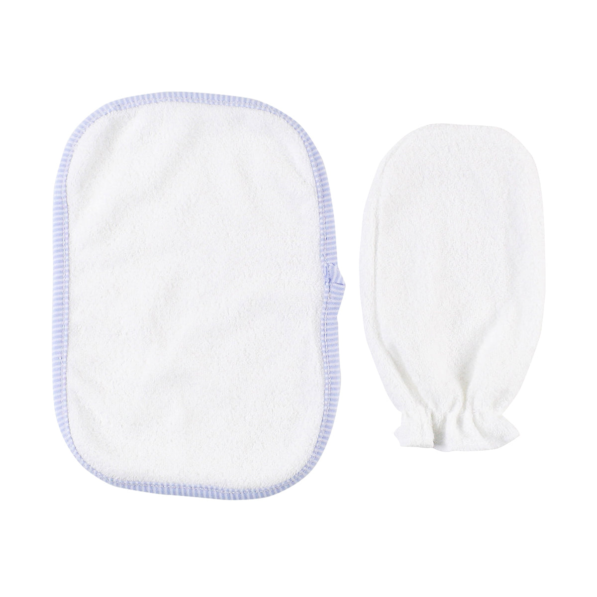 TOALLA FELPA BLANCO/CEL ELEFANTE