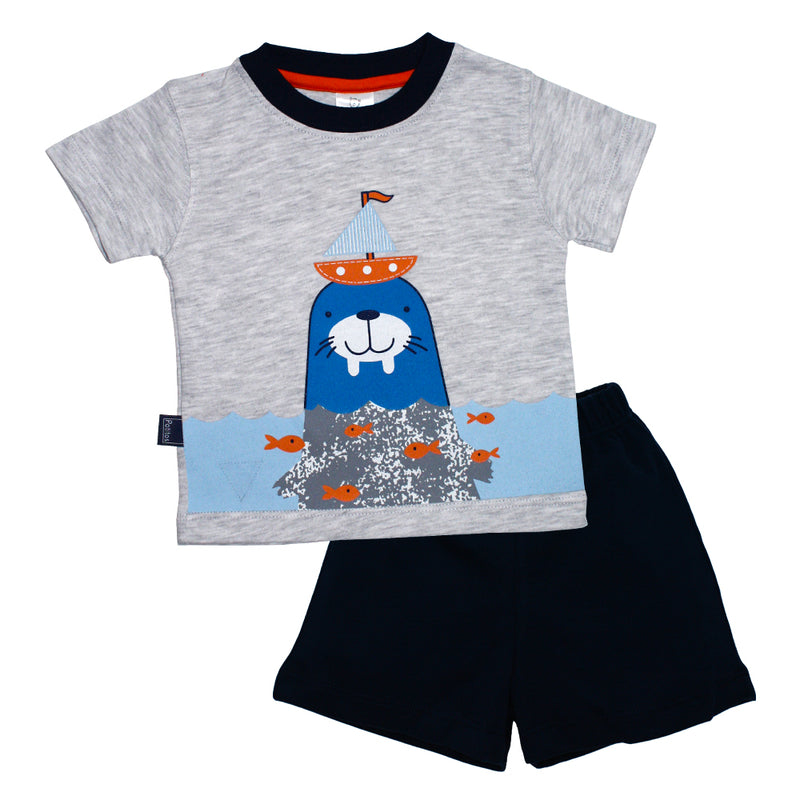 POLO MGC FOCA MELANGE+SHORT ALG 3924