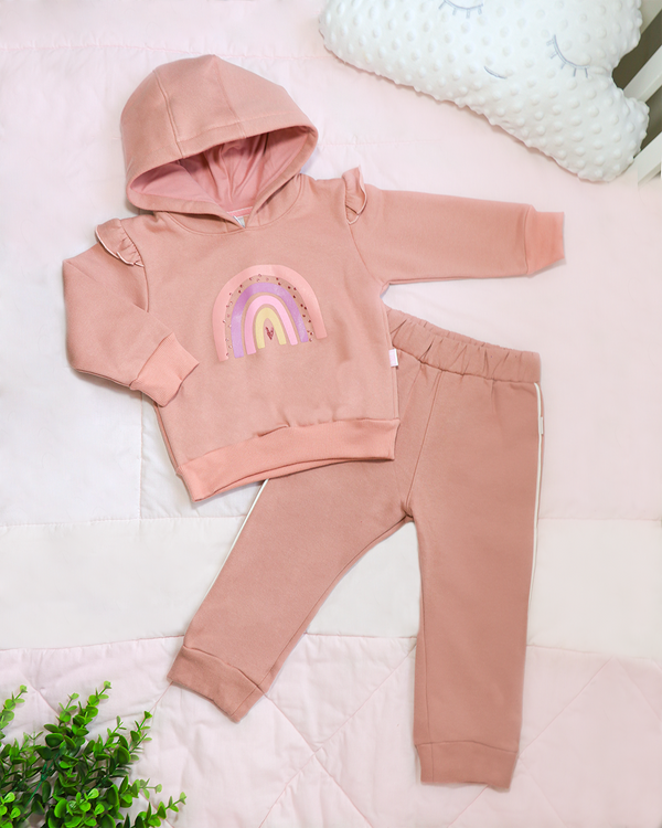 CONJUNTO RAINBOW PINK