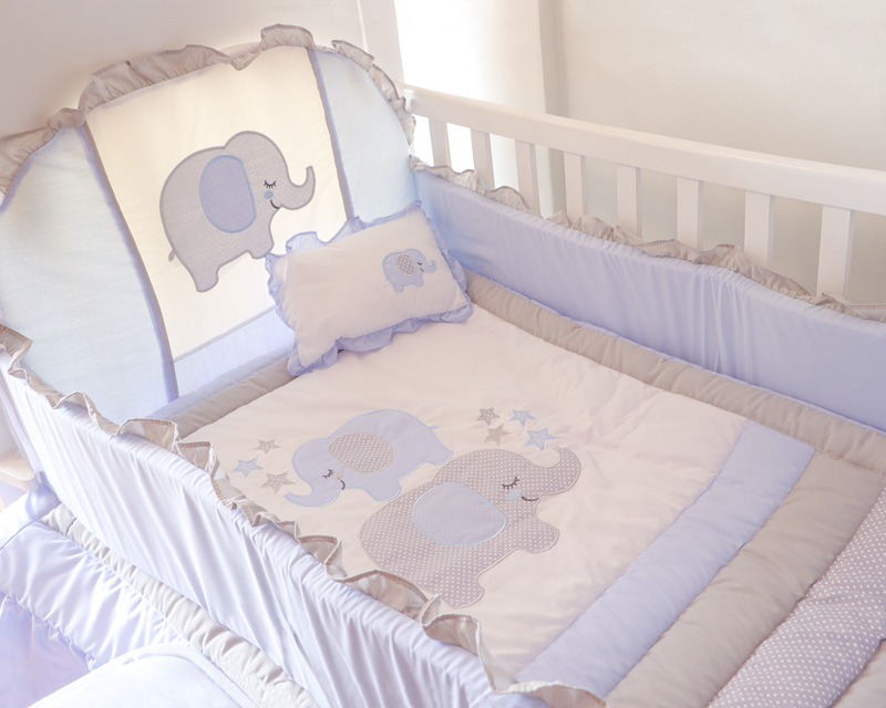 SET DE CUNA BABY ELEPHANTS