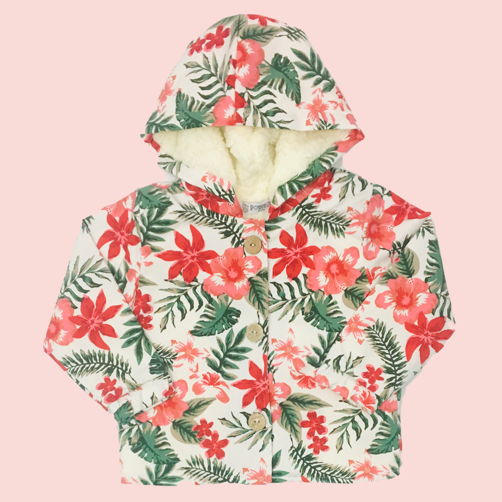 CASACA DRILL CON FORRO PELUCHE ANTONIA 8078