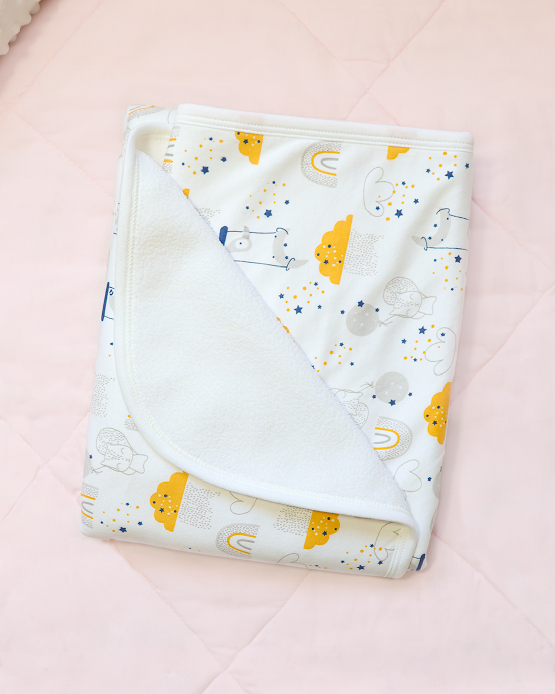 MANTA PIMA CON POLAR ARDILLA