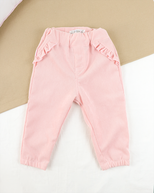 Pantalon Noemi Baby cord Rosado 492010